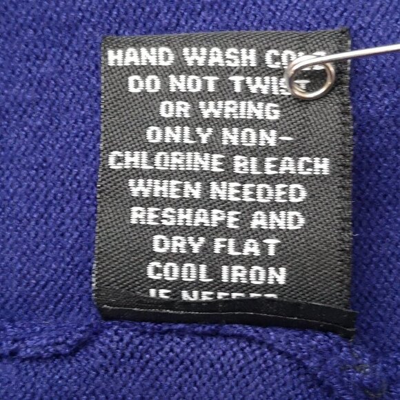 Premise Studio Ladies Size Large Purple 3/4 Sleeves Lightweight Open Cardigan - Picture 6 of 8